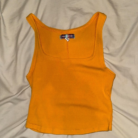 Urban outfitters orange ribbed tank top - Picture 2 of 4